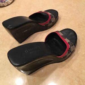 Gucci wedges