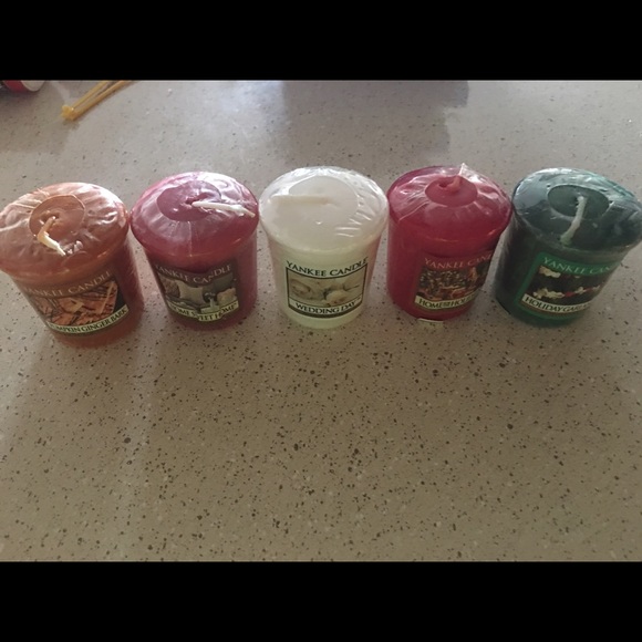 On hold: @SUGARED CHAOS 5: votive Yankee candles