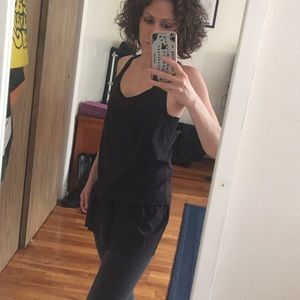 Adorable Work Out Top w/Drawstring Waist