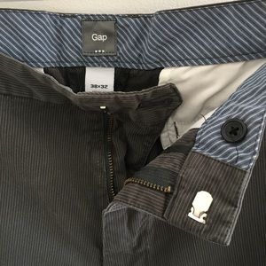Gap pinstripe chinos