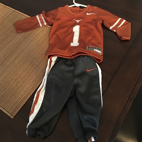 Nike Texas Longhorns infant jersey outfit
