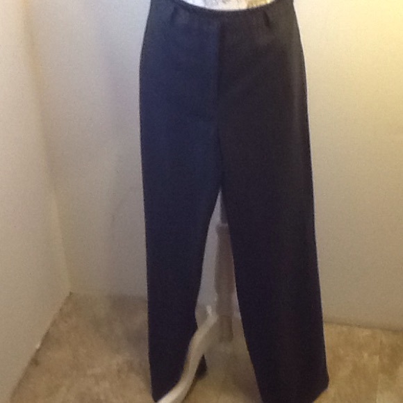 ANN TAYLOR CHARCOAL GRAY DRESS PANTS - Picture 1 of 4