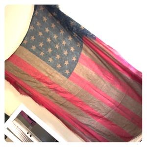 FreePeople American Flag Scarf