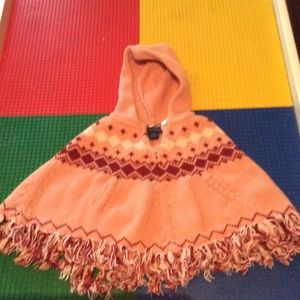 Burberry hooded poncho