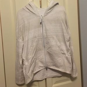 Lululemon Hoodie in Heathered Oatmeal size 6