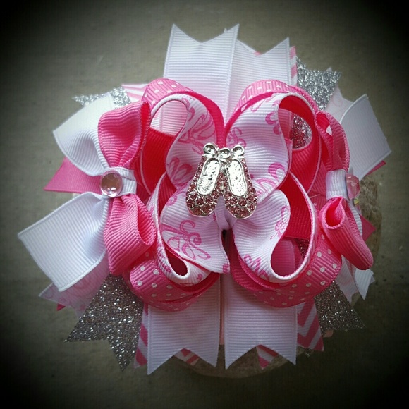 Ballerina Hair Bow