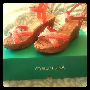 Peach wedges from Maurices