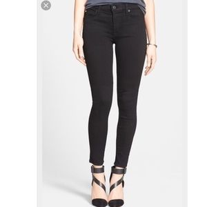 Black Mid Rise Jeggings