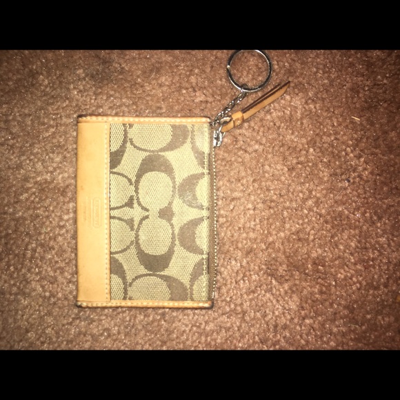 Coach card holder