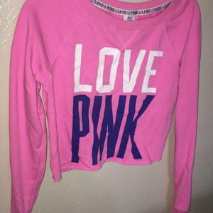 Pink sweatshirt