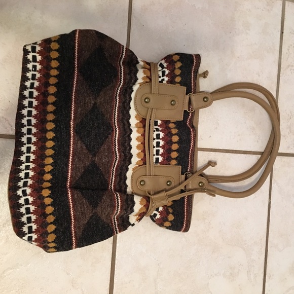 Hobo Bag, Aztec design feel