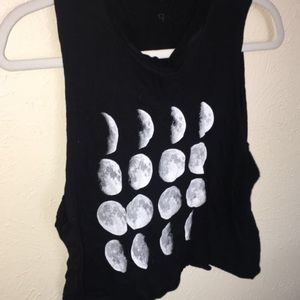 Brandy Melville moon shirt