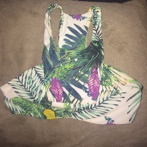 Stone Fox Swim Bambi top size M