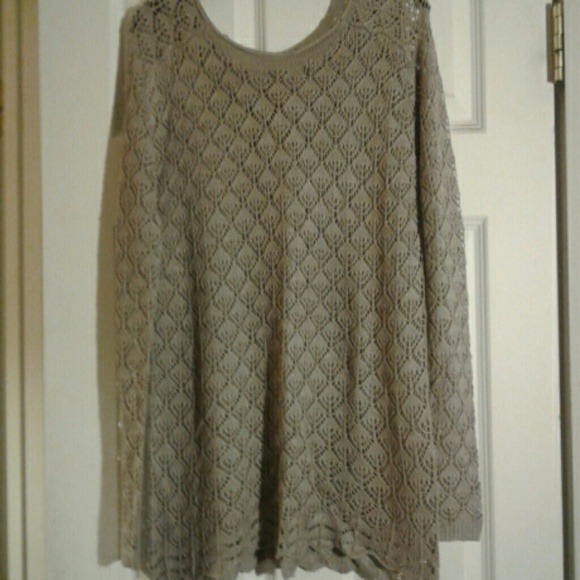 Crochet sweater