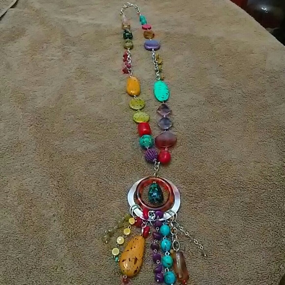 🌴BOGO🌴Funky Long Necklace