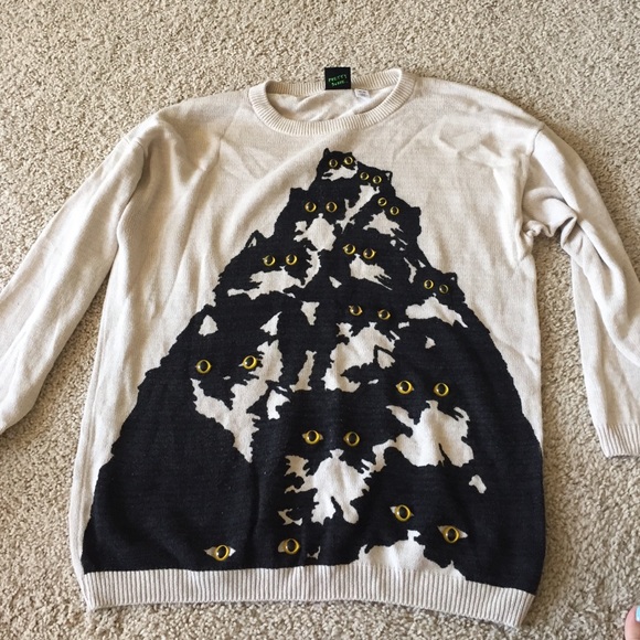 Cute Novelty Cat Sweater