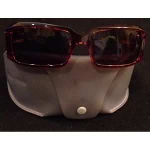 Miu Miu sunglasses with case
