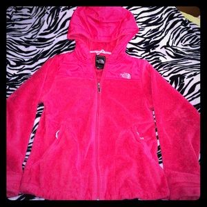 The North Face zipped hoodie