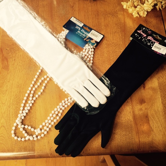 Halloween Long Gloves Flapper/Princess