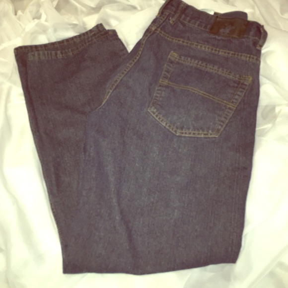 Mens Beverly Hills Polo Club jeans, sz 38x33, used