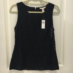 The Perfect lace top from banana republic