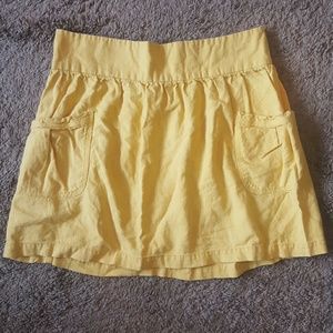 *MUST GO TODAY* Yellow Old Navy Stretch Skirt