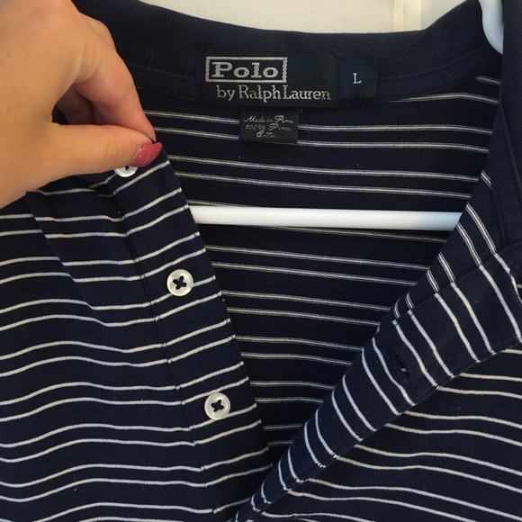 Striped collared shirt - Picture 2 of 4
