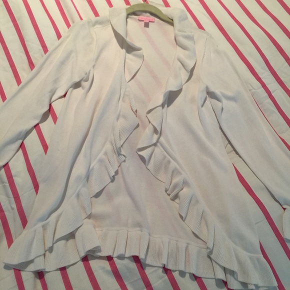 Lilly Pulitzer Ruffle Cardigan