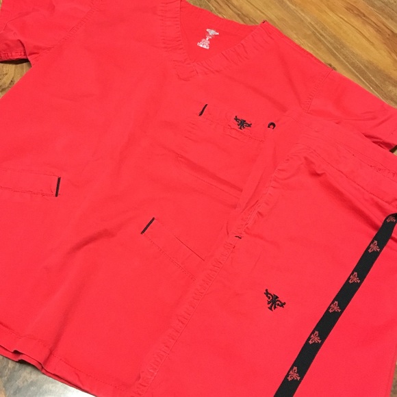 Med Couture Scrub Set XS (Petite bottoms)