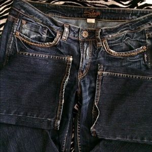 Silver jeans