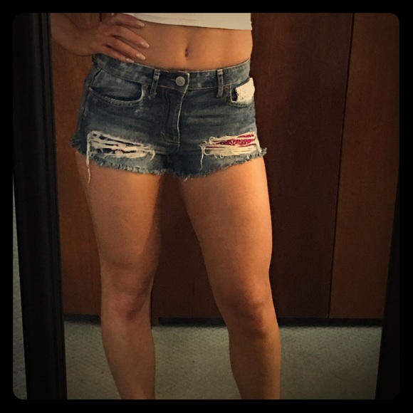 Jean shorts