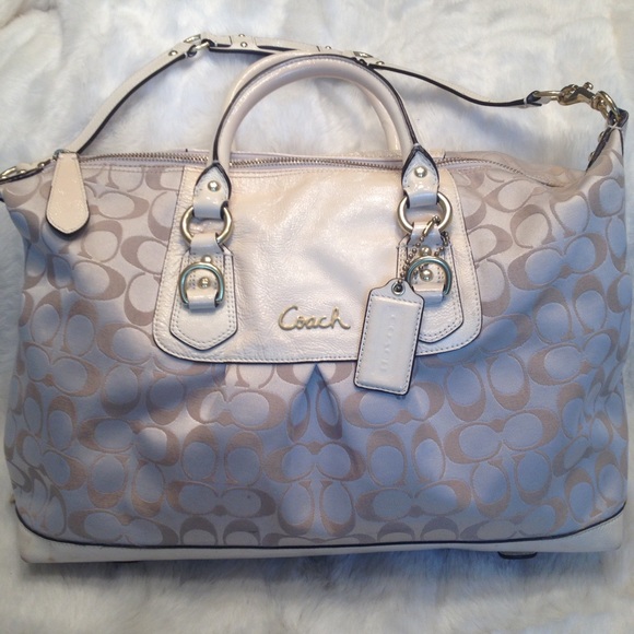 Coach Handbags - LARGE COACH Ashley Shoulder Bag