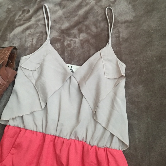 NWOT BCBG Coral Shift Dress - Picture 2 of 4