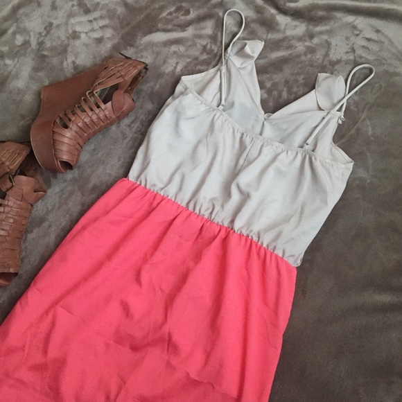 NWOT BCBG Coral Shift Dress - Picture 4 of 4