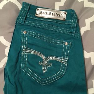 Women's Rock revival skinny jeans