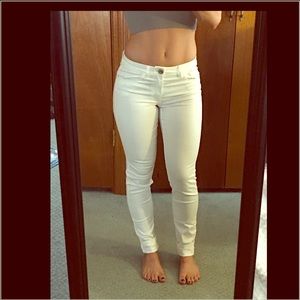 White jeans