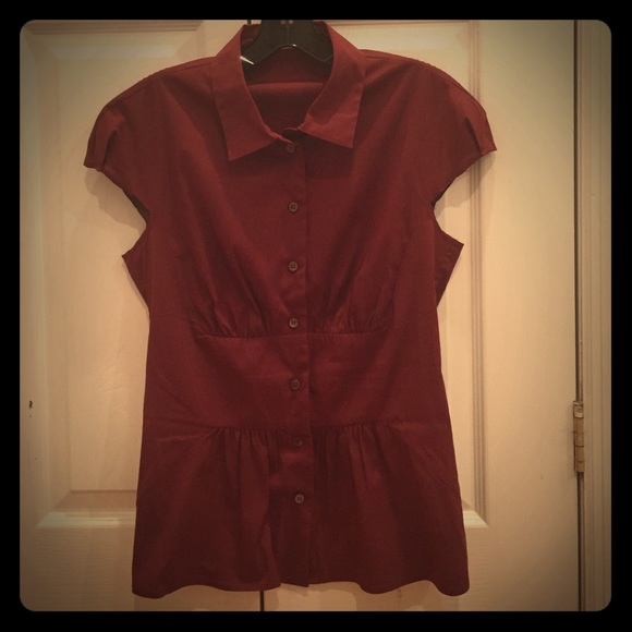 Prada short sleeve blouse