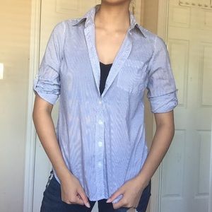 Forever 21 Striped Button Down