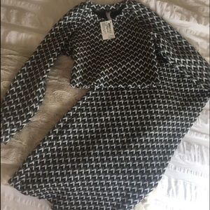 NWT AMERICAN APPAREL crop top and skirt set XS