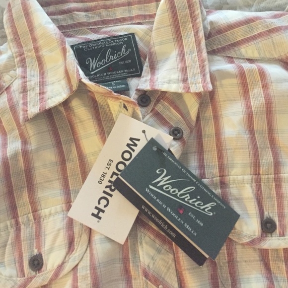 Long sleeve Woolrich blouse with buttons