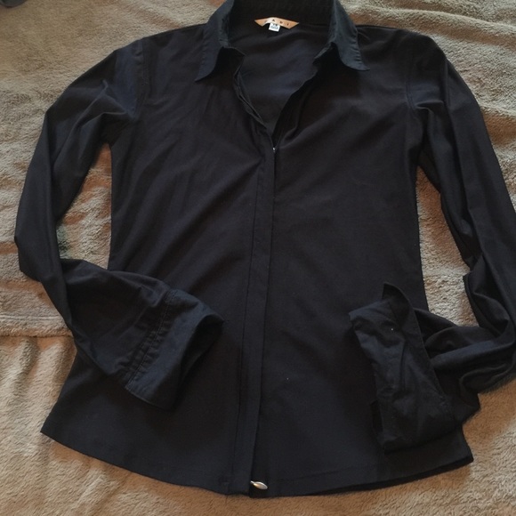 Cabi zip blouse