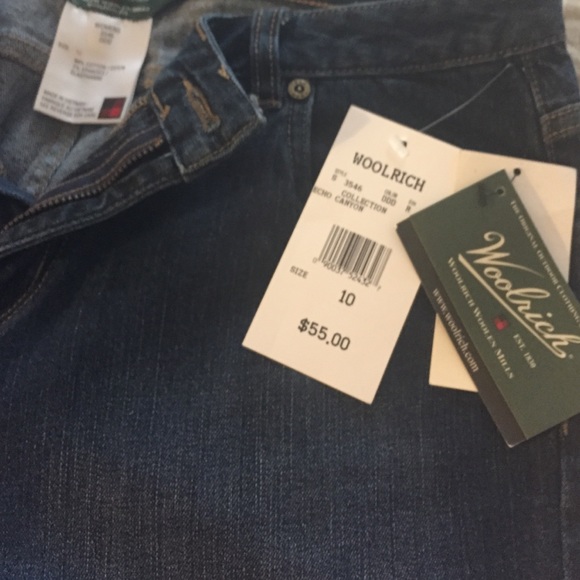Denim capri size 10 new with tags