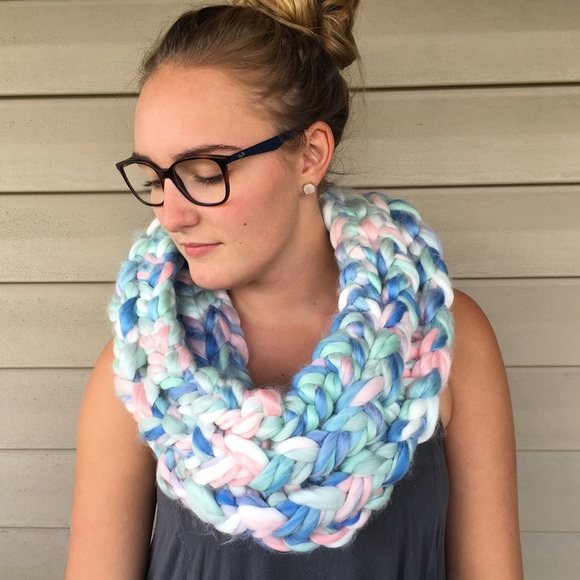 Cotten Candy Infinity Scarf - Picture 2 of 2