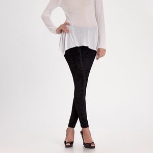 Alice olivia VELVET leggings size 2
