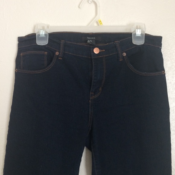 Forever 21 Dark Wash Skinny Jeans
