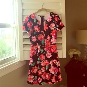 Guess floral dress size small