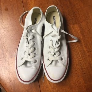 White Converse Shoes
