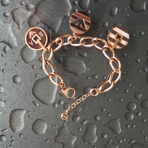 Rose gold Emporio Armani bracelet