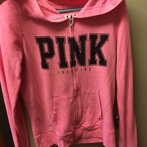Pink zip up! Great condition! No flaws!