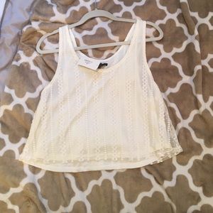 Lace crop top! (Forever 21)